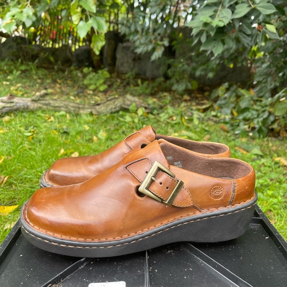 Clogs Brown Leather almost new - Picture 8 of 8